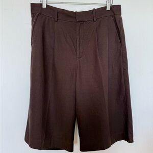 Madewell Slouchy Trouser Shorts